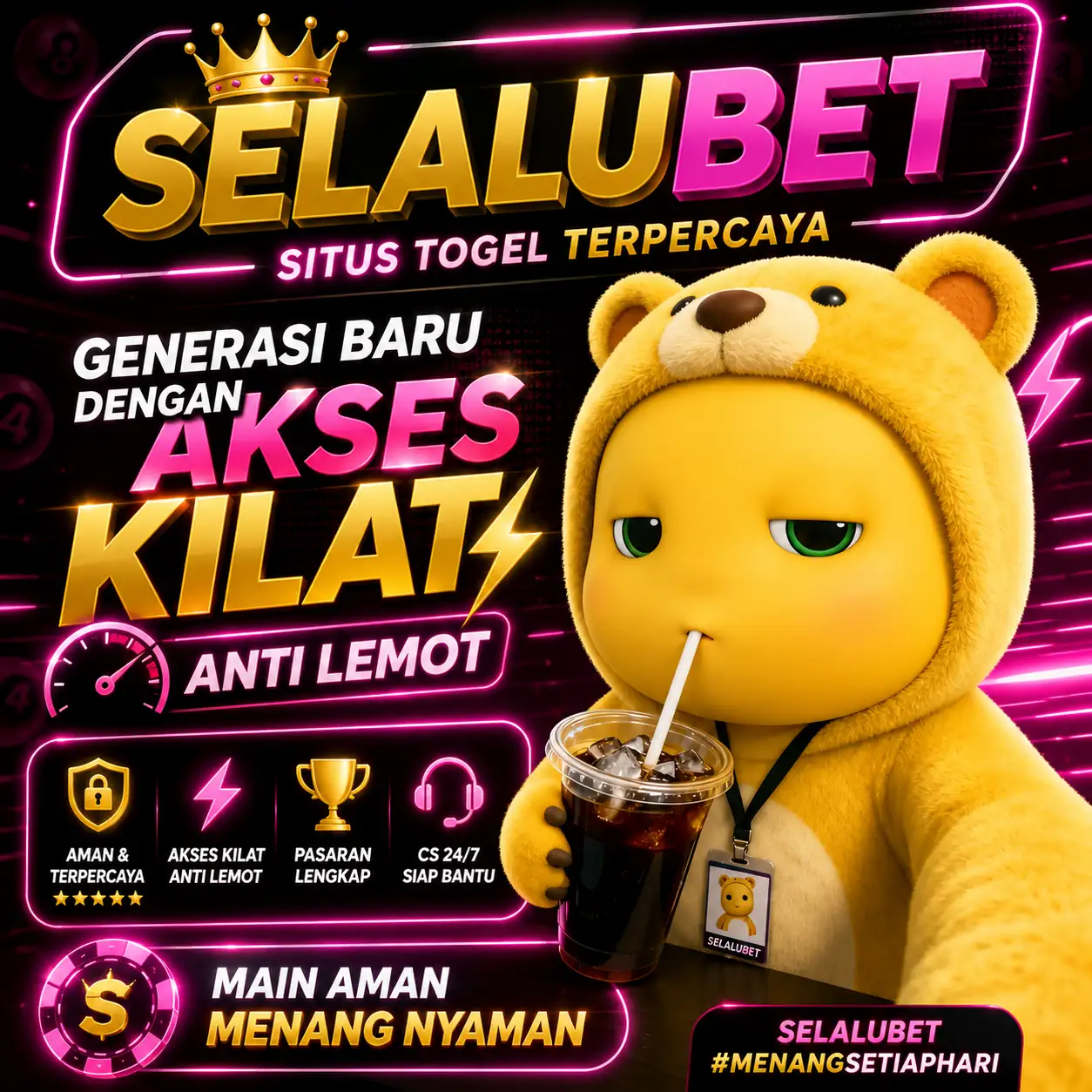 SELALUBET: Situs Togel Terpercaya Generasi Baru dengan Akses Kilat Anti Lemot
